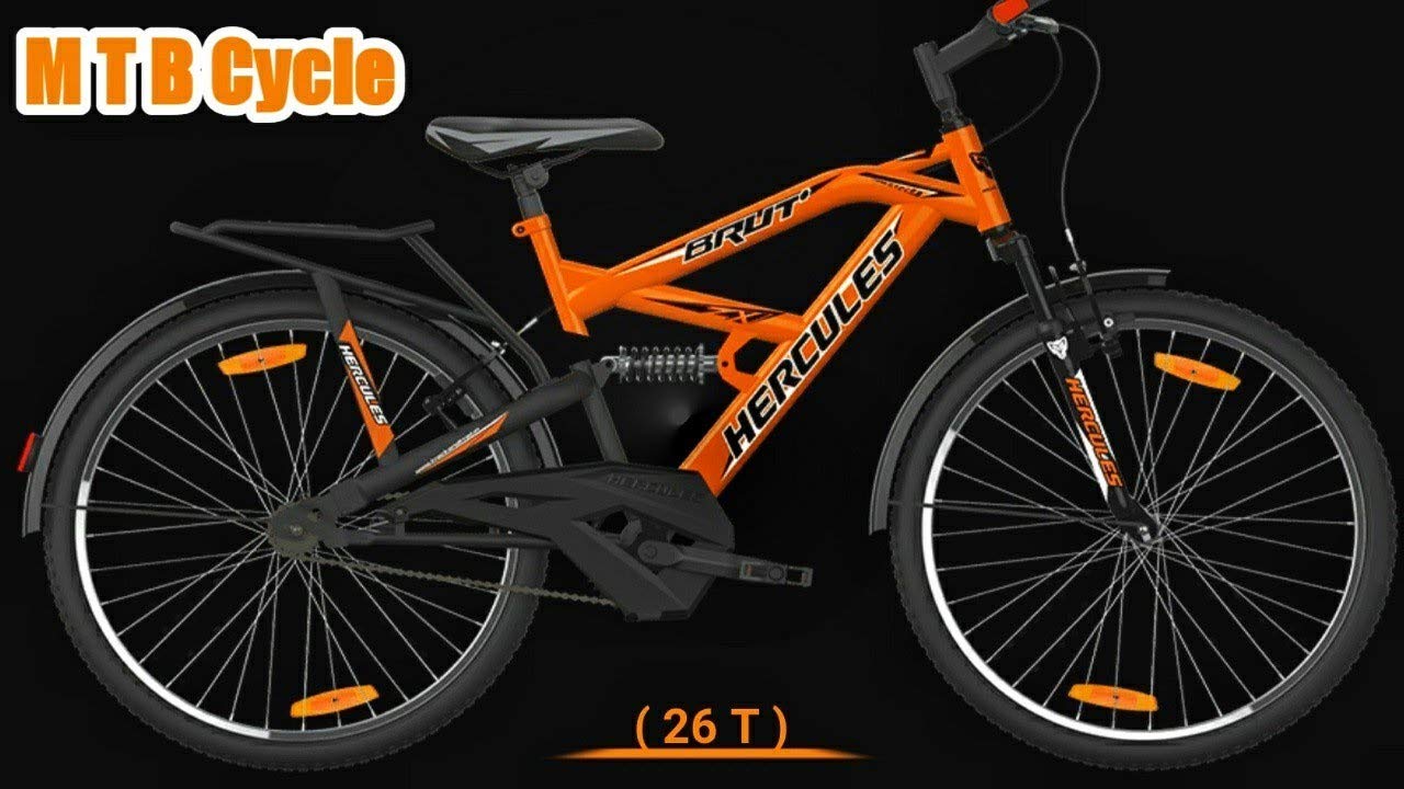 Buy Hercules ZX 26 T Mountain Cycle (Red) Online at Low Prices in